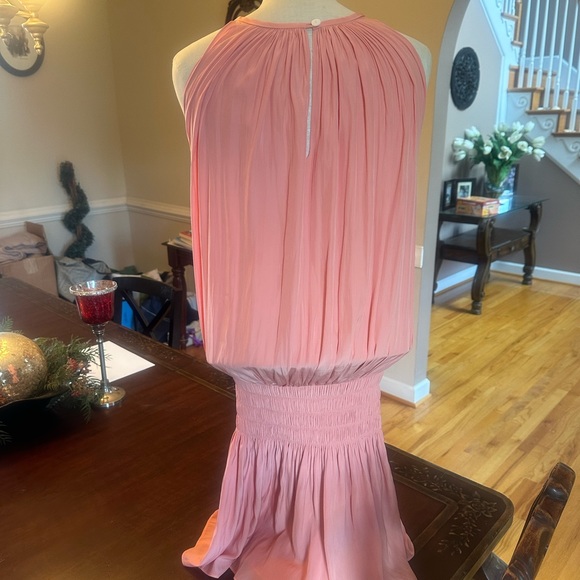 Ramy Brook Paris Sleeveless Dress Peach Small new without tags - Picture 7 of 8